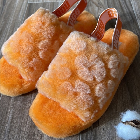 🌿UGG🌿 FLUFF YEAH SLIDE POPPY SANDALS SLIPPERS - Picture 13 of 14